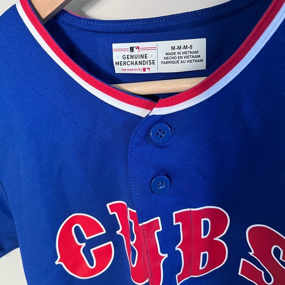 Genuine Merchandise Blue Chicago Cubs Javier Báez #9 Jersey - Picture 2 of 5